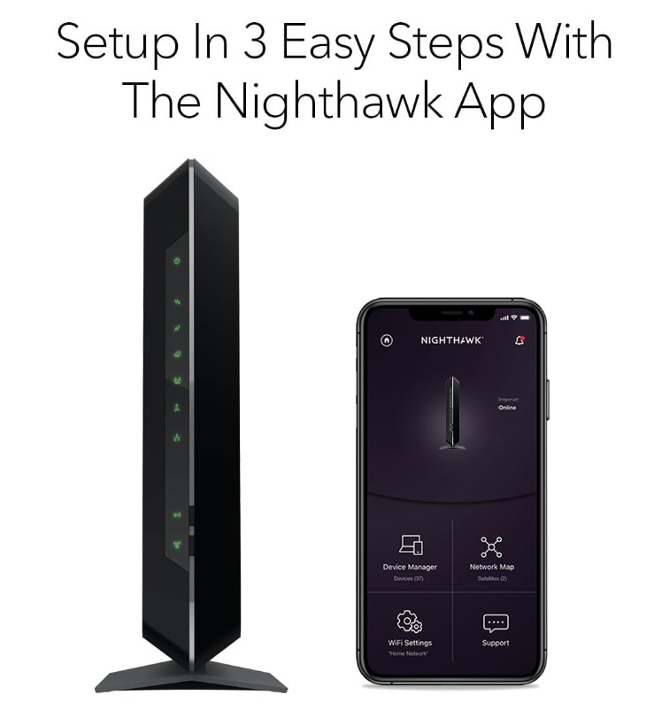 Nighthawk Wireless Setup with App Nighthawk Wireless Setup with App